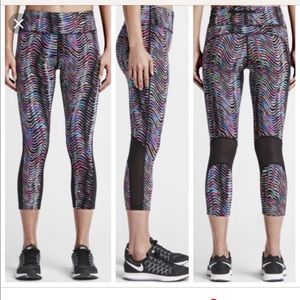 Nike Epic Lux Sidewinder Running Tights Multicolor Size small